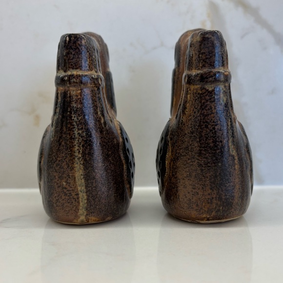 Vintage MCM Holt Howard Pottery Bird Shaped Salt Pepper Shaker Set - Picture 2 of 6